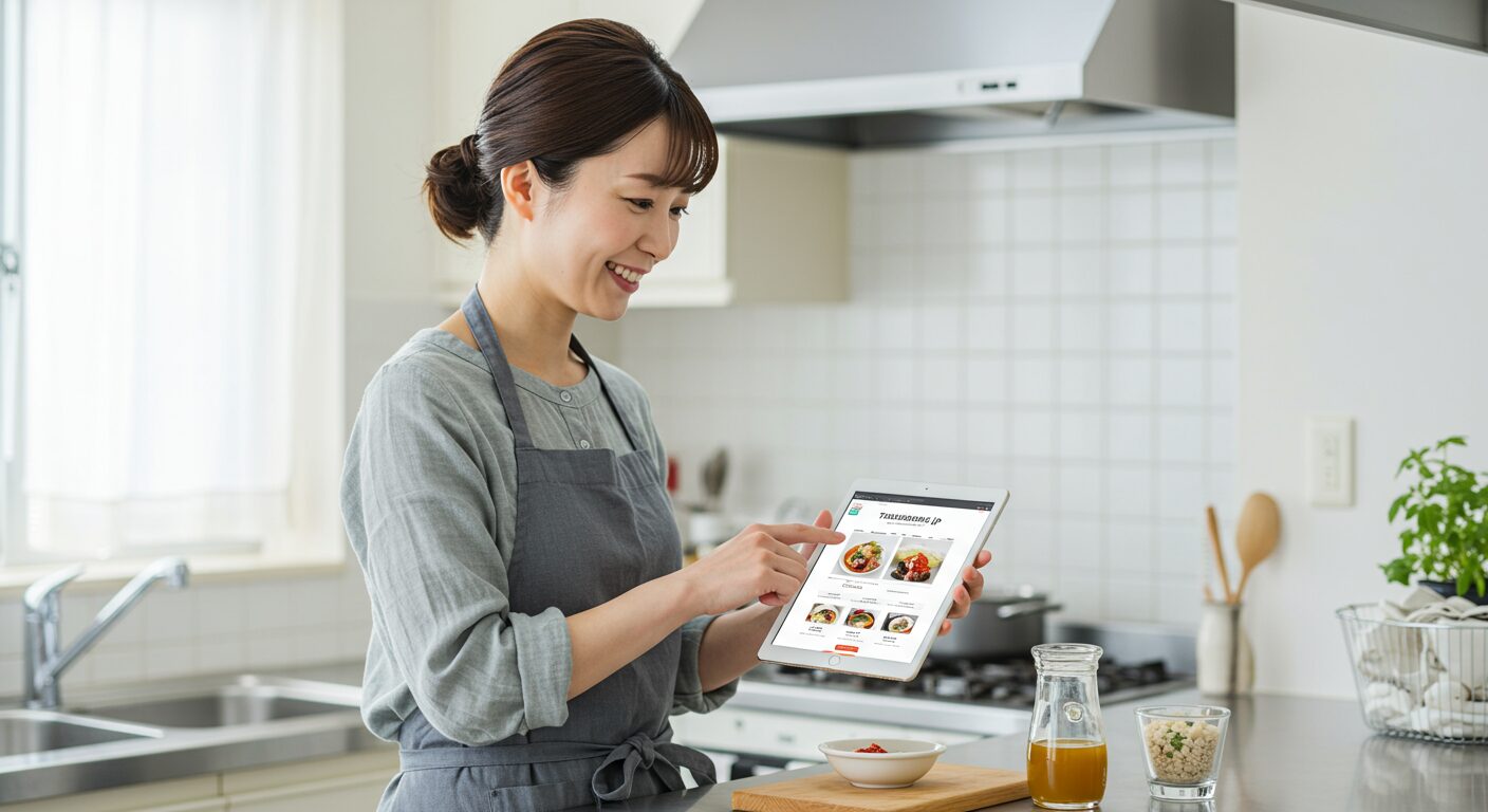 つくりおき.jpマイページ活用術｜時短と健康を叶える秘訣