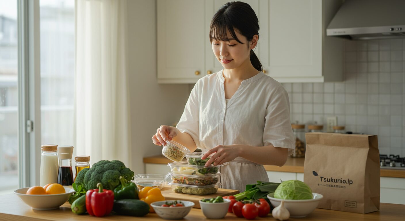 鳥取でつくりおき.jp活用術｜時短と健康を両立する秘訣